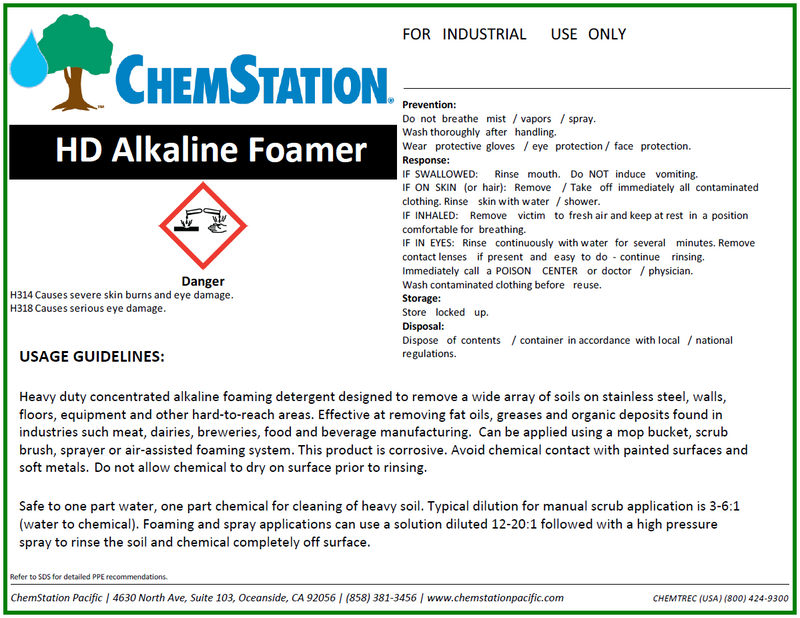 HD Alkaline Foamer