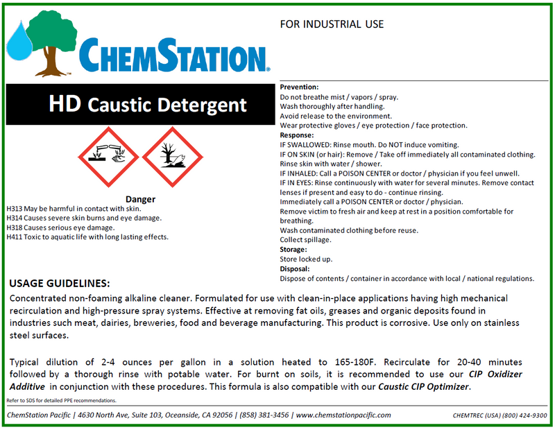 HD Caustic Detergent